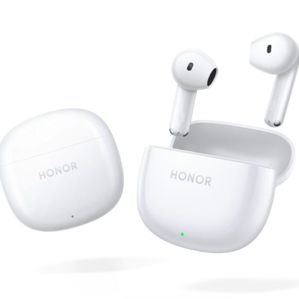 Honor X6 Bluetooth Wireless White Earbuds with Charging Case
