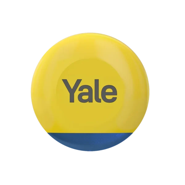Yale Yellow Outdoor Siren - Up to 100dB Adjustable Siren; Flashing LED Lights; Weatherproof; Real-Time Alerts; Up to 1km Range Protection