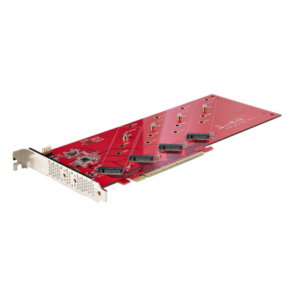 Startech.com Quad M.2 PCIe  Adaptor Card PCIe x16 to Quad NVME
