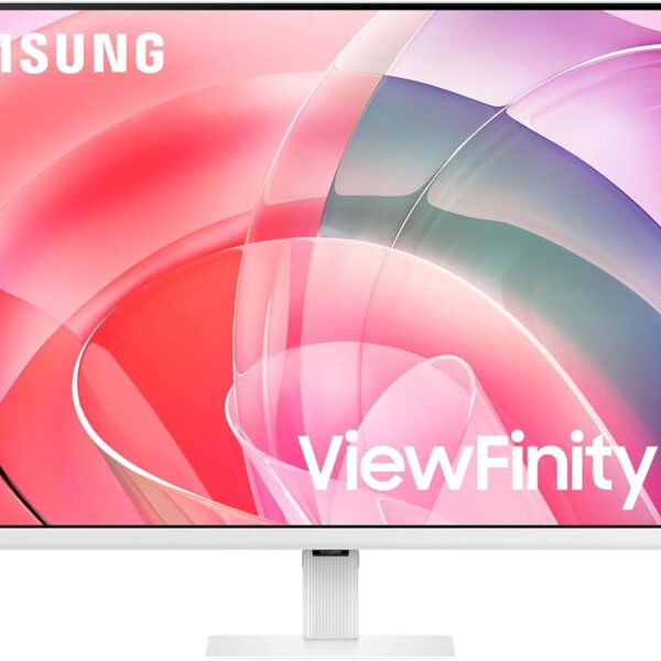 Samsung ViewFinity S7 32 Inch 3840 x 2160 Pixels 4K Ultra HD VA Panel HDMI DisplayPort White Monitor