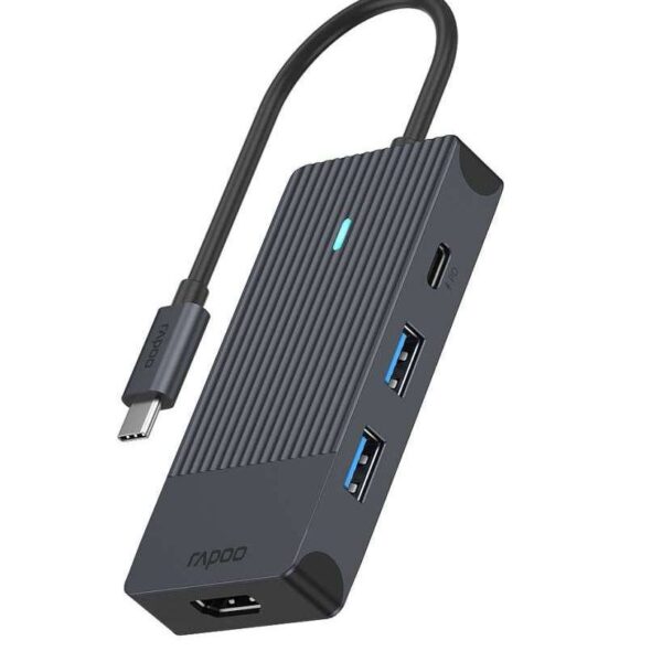 Rapoo UCM-2001 4-in-1 USB-C Multiport Adapter