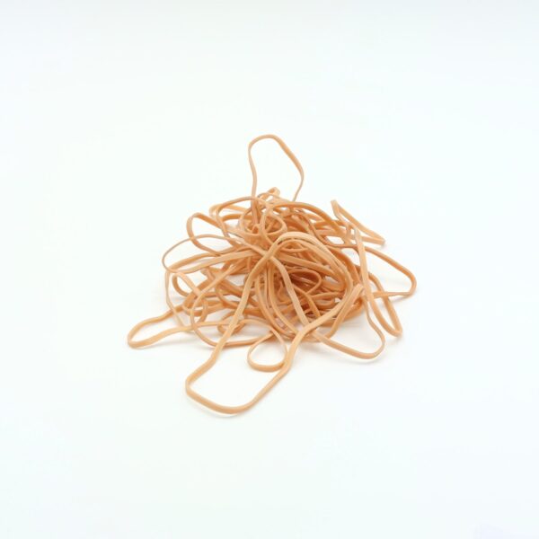 ValueX Rubber Elastic Band No 38 3x150mm 454g Natural - RB38/454/NAT
