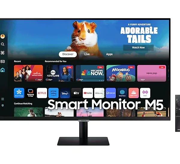 Samsung M50D 32 Inch 1920 x 1080 Pixels Full HD VA Panel HDR10 HDMI USB Bluetooth Smart Monitor