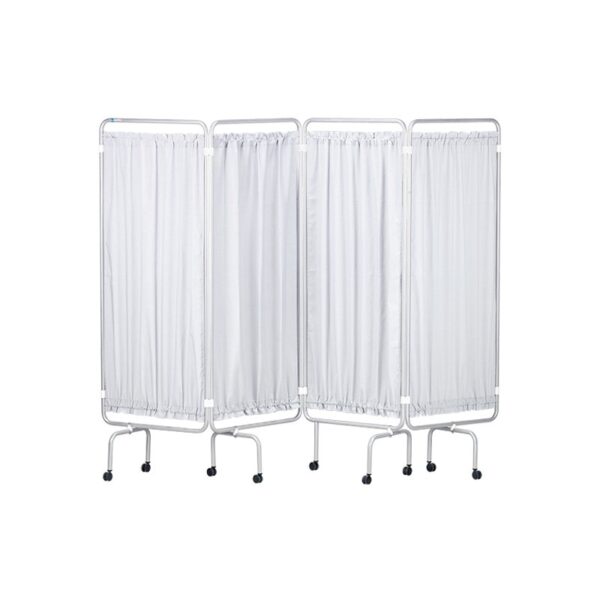 Medical Screen & Curtains White Epoxy Frame - F805