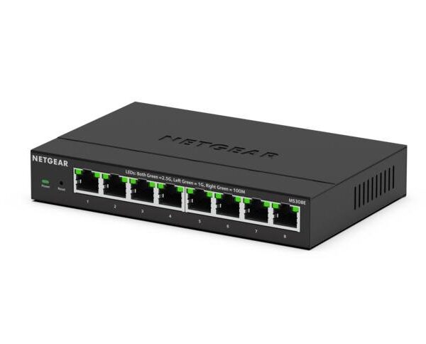 Netgear MS308E 8 Port Unmanaged 2.5G Ethernet Network Switch
