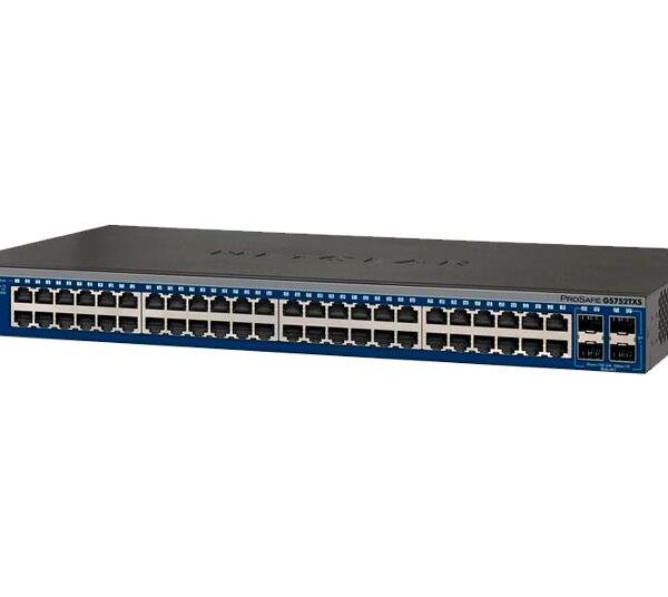 Netgear GS752TX V3 48 Gigabit Ethernet Smart Switcch with 10G SFP+ Ports