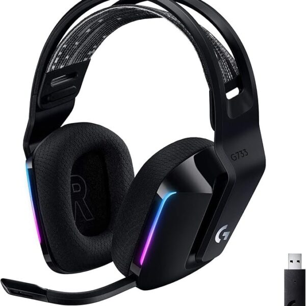Logitech G733 LightSpeed Wireless RGB Black Gaming Headset
