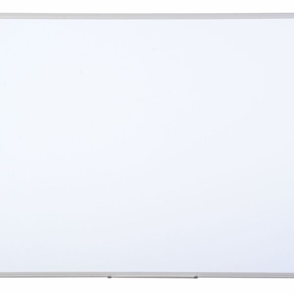 Bi-Office Maya Non Magnetic Melamine Whiteboard Grey Plastic Frame 600x900mm - MB0712186