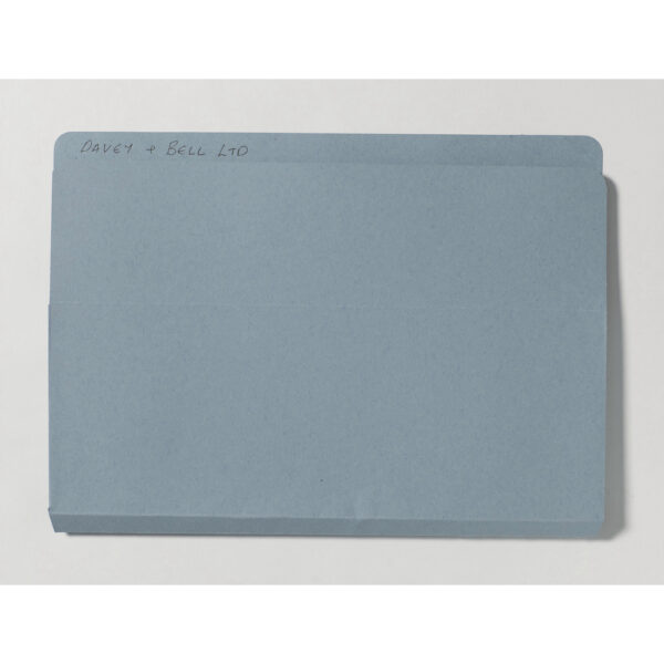 Guildhall Open Top Wallet Manilla Foolscap 315gsm Blue (Pack 50) - OTW-BLUZ