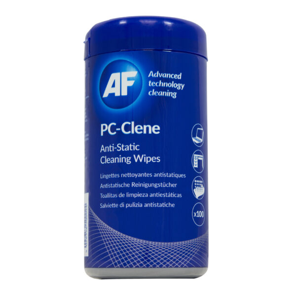 AF PC-Clene Cleaning Wipes Tub (Pack 100) 30002164.0001EA