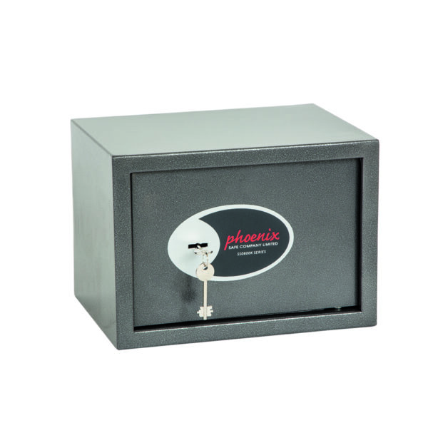 Phoenix Vela Home and Office Size 2 Security Safe Key Lock Graphite Grey SS0802K