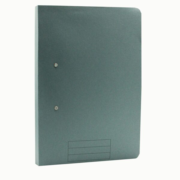 Exacompta Pocket Spring File Manilla Foolscap 285gsm Blue (Pack 25) - TPFM-BLUZ