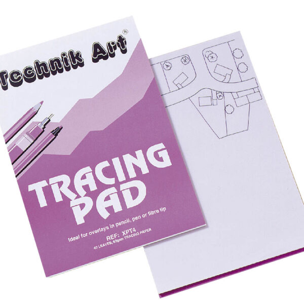 Technik Art A4 Tracing Pad 63gsm 50 Sheets XPT4Z