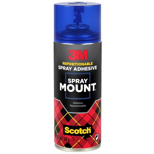 3M SprayMount Adhesive Spray, 200 ml, 1