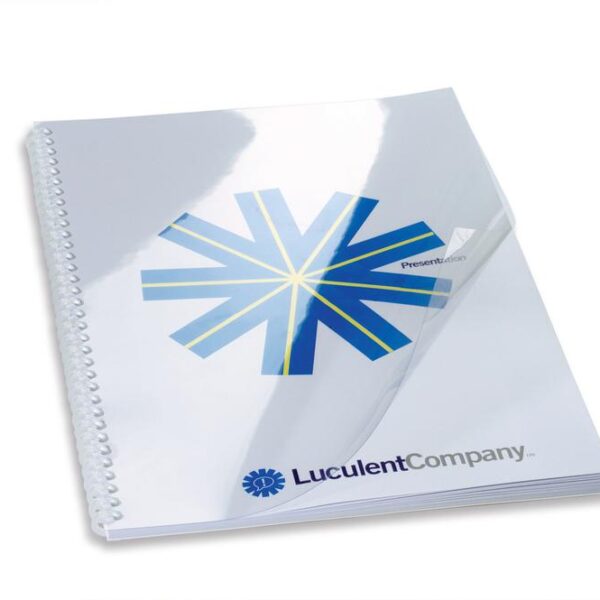 GBC HiClear Binding Cover A4 150 Micron Clear (Pack 50) 41600E