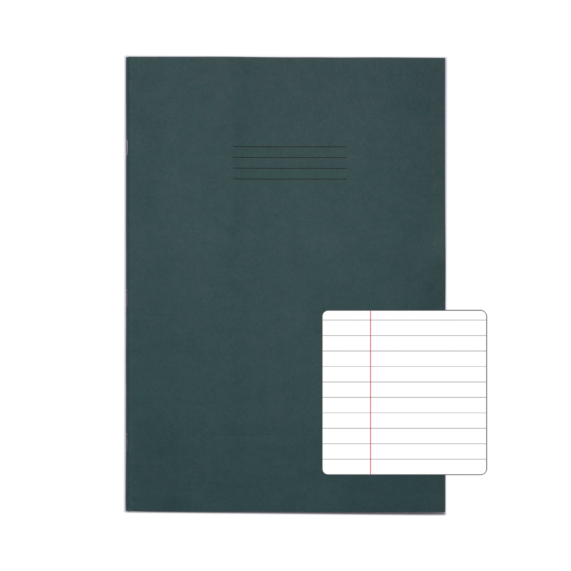 13x9_a4_oversized_exercise_book_80_page_dk_green_8mm_lined_margin_product_0_vdu080_227_2_lr
