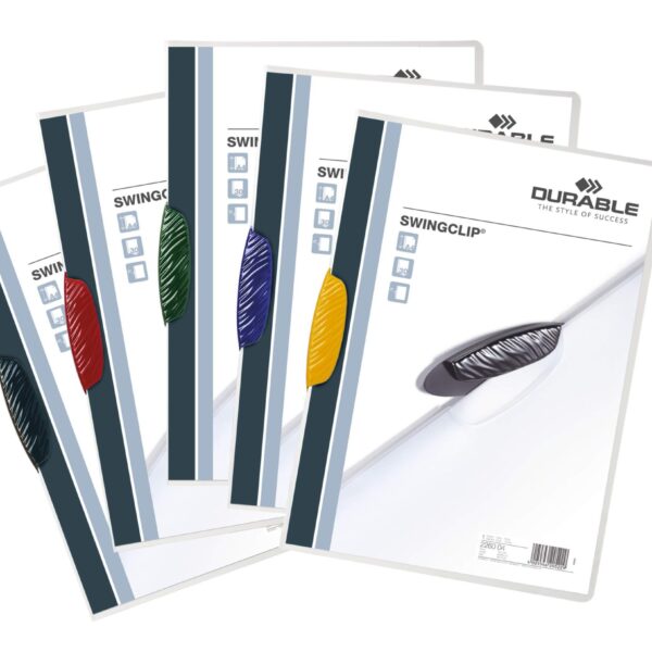 Durable SWINGCLIP A4 Folder Assorted