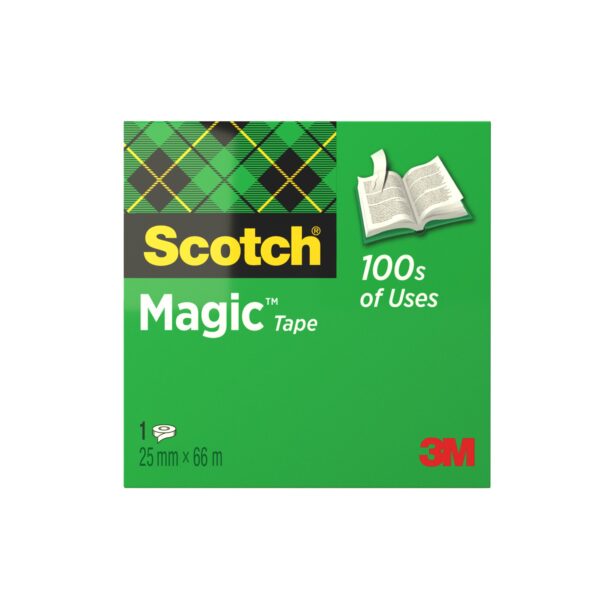 Scotch Magic Tape, 25 mm x 66 m, 1 Roll/