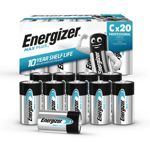Energizer Max Plus Alkaline C Pk 20