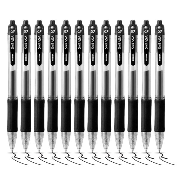 SARASA Gel Retr Rball 0.7mm Pen Black