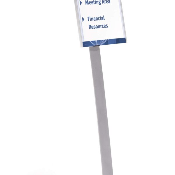 Durable INFO SIGN Floor Stand A3