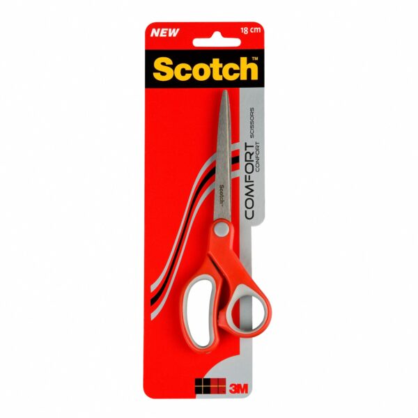 Scotch Comfort Scissors Red, 18 cm, 1/Pa