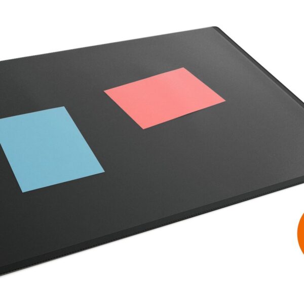 Durable Overlay Desk 65x50cm Mat Black
