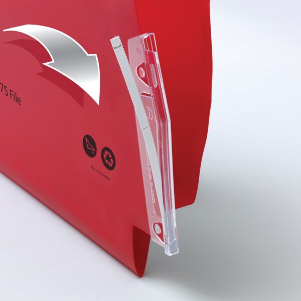 Rexel Crystalfile 275 Lateral Suspension File Inserts White (Pack 50) 78370