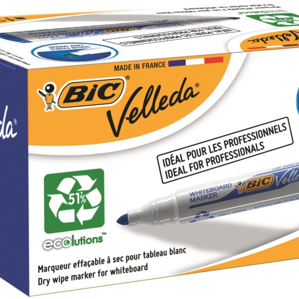BIC Velleda 1701 WBoard Mkr Bullet Blue