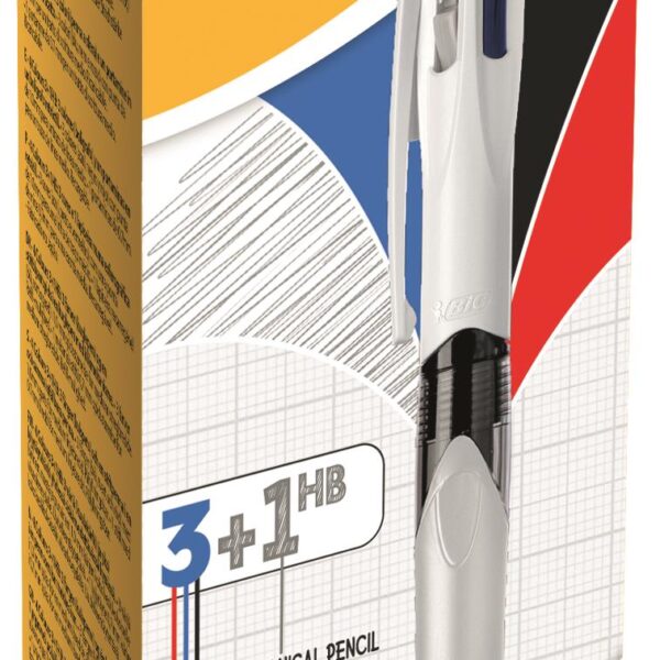 BIC 4 Colours Ballpoint and Mech Pencil
