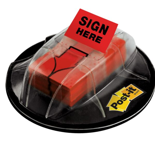Post-it Index Medium Flags, SIGN HERE Sy