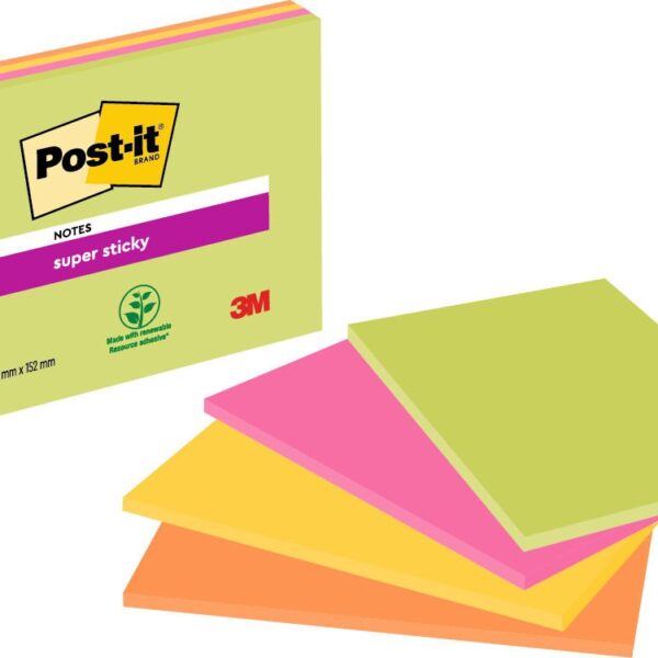 Post-it Super Sticky Meeting Notes, Asso