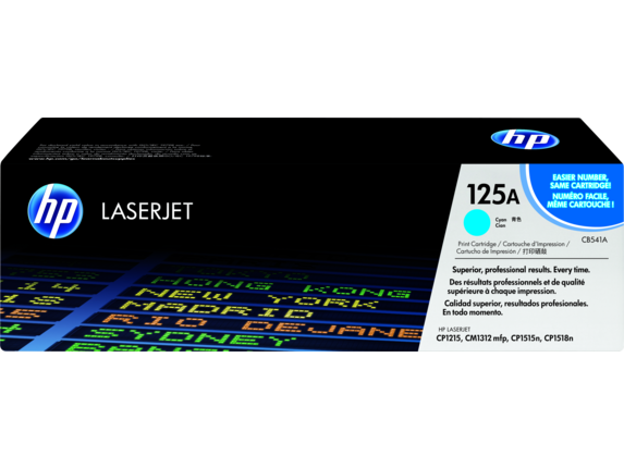 HP CB541A Cyan Toner 125A
