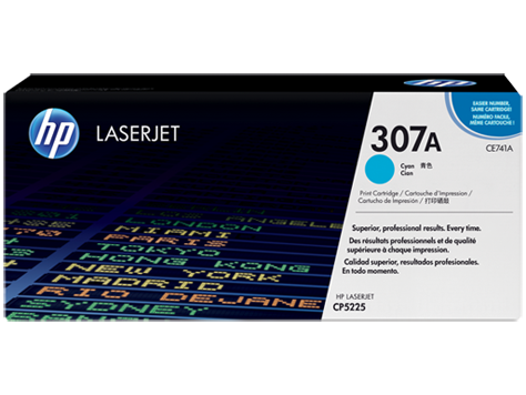 HP CE741A (307A) Cyan Toner