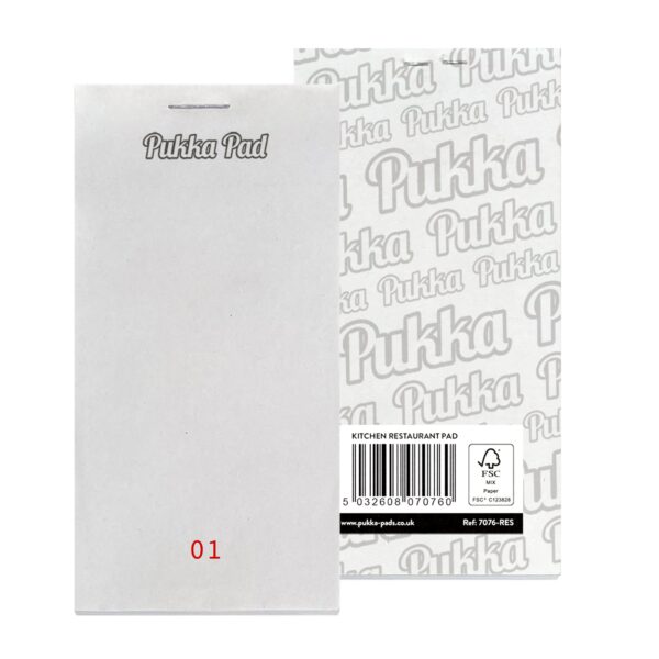 Pukka Kitchen Restaurant Pad 2.5 x 5in