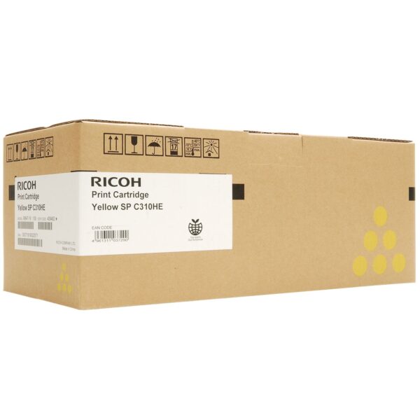 Ricoh SPC311N Yellow Toner Ctg 406482
