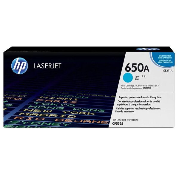 HP CE271A (650A) Cyan Toner