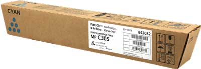 Ricoh 842082/841595 Cyan Toner MPC305
