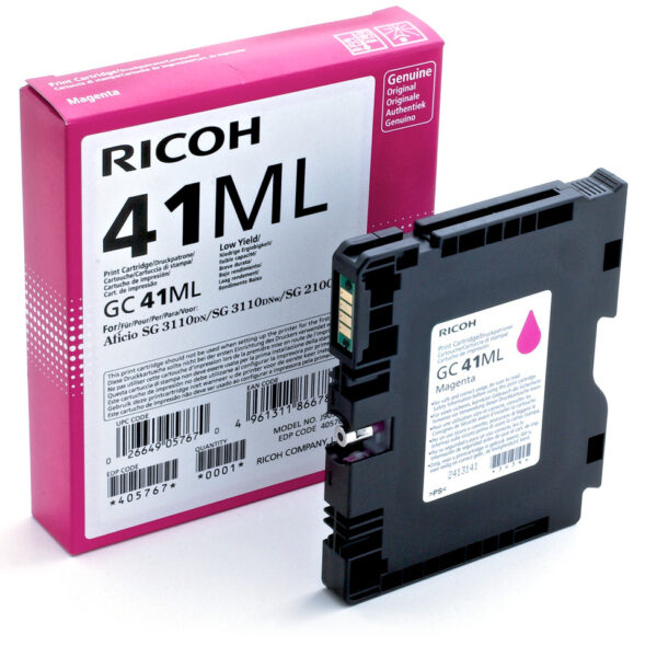 Ricoh SG2100 Magenta Gel Ink SY GC41ML