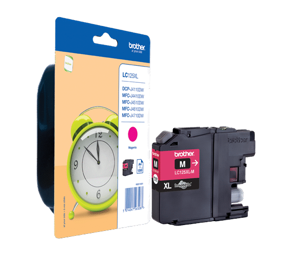 Brother LC125XLM Ink Cartridge Magenta 1