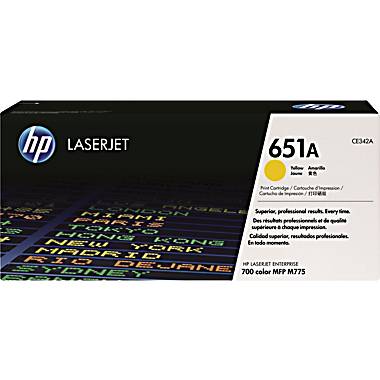 HP CE342A (651A) Yellow Toner