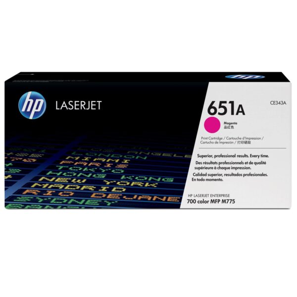 HP CE343A (651A) Magenta Toner