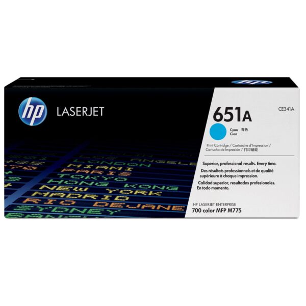 HP CE341A (651A) Cyan Toner
