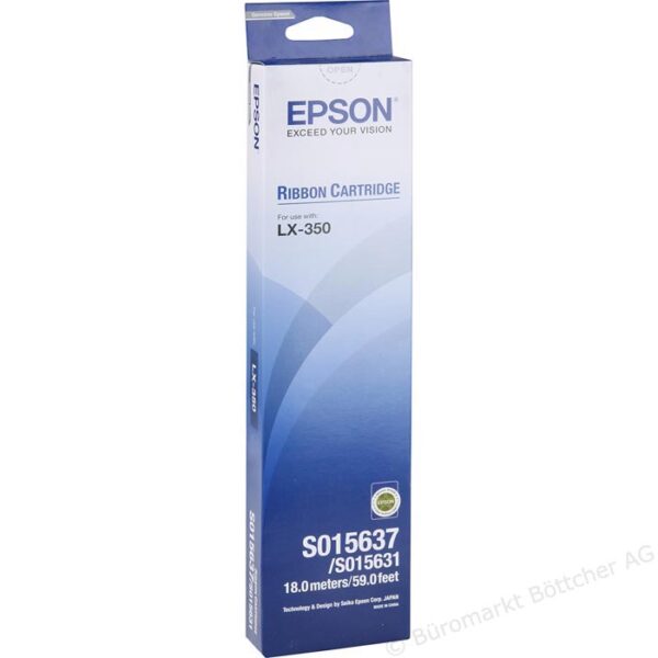 Epson C13S015637 LX350/LX300 BLACK RIBBO