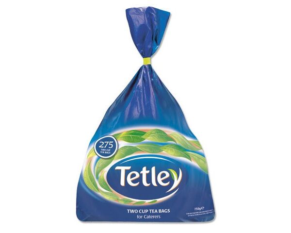 Tetley Two Cup Tea Bags (Pack 275) - 0403543