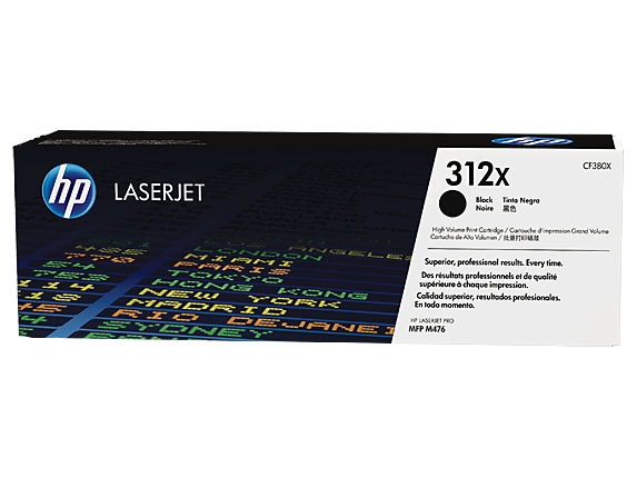 HP CF380X Black 4400 Pages Toner