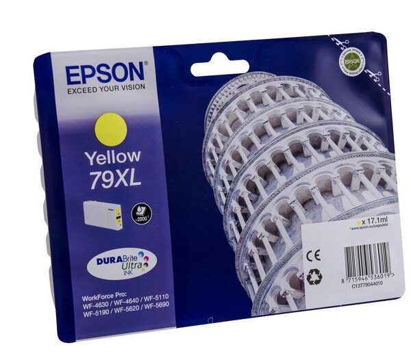 OEM Epson 79XL HiCap Y Ink Cartridge C13