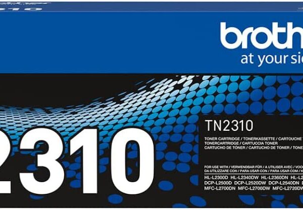 Brother TN2310 Black Toner 1.2K