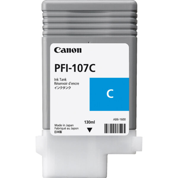 Canon 6706B001 PFI-107C ink cart CYAN