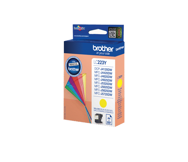 OEM Brother LC223Y Ink Cartridge Yellow
